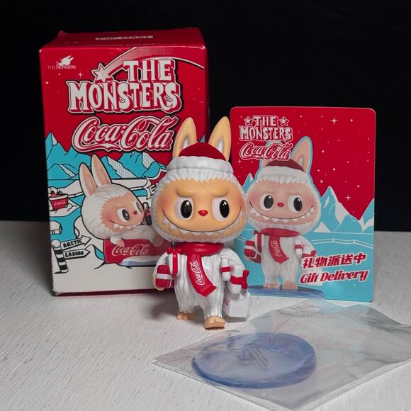 100% Authentic POP MART Labubu “The Monsters” Coca‑Cola Series - Picture 1 of 3